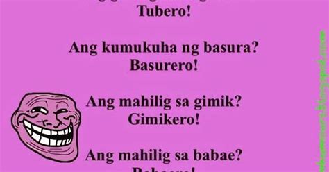 funny tagalog question and answer.